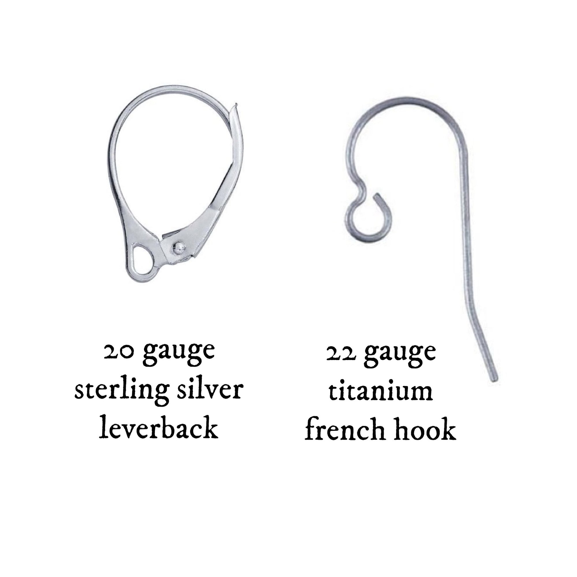Small Olive Branch earrings in sterling silver (mutual aid